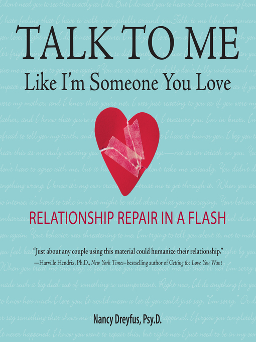 Cover image for Talk to Me Like I'm Someone You Love, Revised Edition